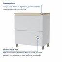 Ver imagem 6 de Cozinha Rainha 5 Peças 8 Portas 100% Mdf