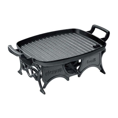Réchaud Mil Chapa Grill Alça de Ferro Panela Mineira 30x24cm