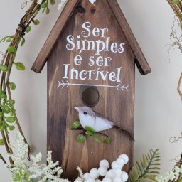 Plaquinha Pendente Ser Simples É Ser Incrível 52x34 - 3