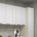 Ver imagem 5 de Armário Aéreo para Cozinha 40 Cm 1 Porta Atenas Cinza Cristal