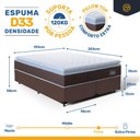 Ver imagem 3 de Cama Box com Colchão de Espuma D33 Pillow Top Comfort Luxo King 193cm