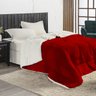Cobertor Edredom Sherpa Casal Queen Grosso Cores Macio Casen Cor:vermelho - 1