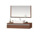 Ver imagem 2 de Conjunto Safira Superior 80 Mdf Gabinete para Banheiro com Cuba e Espelheira