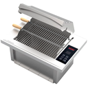 Ver imagem 1 de Churrasqueira Cooktop Elétrica Digital de Embutir 70x48x30cm 220V Saro Inox