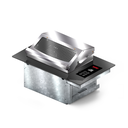 Ver imagem 3 de Churrasqueira Cooktop Elétrica Digital de Embutir 70x48x30cm 220V Saro Inox
