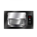 Ver imagem 6 de Churrasqueira Cooktop Elétrica Digital de Embutir 70x48x30cm 220V Saro Inox