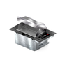 Churrasqueira Cooktop Elétrica Digital de Embutir 70x48x30cm 220V Saro Inox - 7