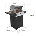 Ver imagem 5 de Churrasqueira à Gás Americana GN Saro Inox