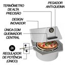 Ver imagem 2 de Forno Compacto Paulistano de Pizza à Gás Saro