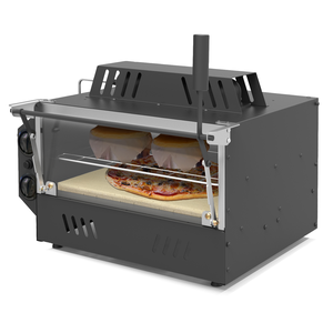 Forno Guilhotina à Gás GN 53x47cm sem Cavalete Saro Cinza