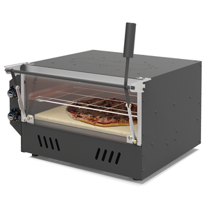 Forno Guilhotina Elétrico 220V 53x47cm sem Cavalete Saro Cinza