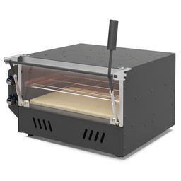 Forno Guilhotina Elétrico 220V 53x47cm sem Cavalete Saro Cinza - 2