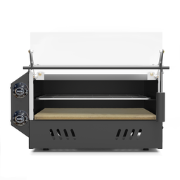 Forno Guilhotina Elétrico 220V 53x47cm sem Cavalete Saro Cinza - 3
