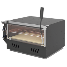 Forno Guilhotina Elétrico 220V 53x47cm sem Cavalete Saro Cinza - 5