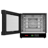 Forno Turbo Digital Elétrico com 4 Esteiras 220V Saro Preto - 7