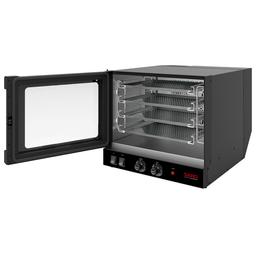 Forno Turbo Elétrico com 4 Esteiras 127V Saro Preto - 4