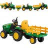 Trator Eletrico Menino Menina Peg Perego Deere Ground Force com Caçamba 12v - 3