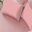 Ver imagem 2 de Jogo de Cama Elegance Casal 50% Algodão 50% Poliéster Percal Misto 150 Fios Rosa Orquídea