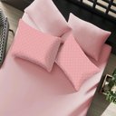 Ver imagem 1 de Jogo de Cama Elegance Casal 50% Algodão 50% Poliéster Percal Misto 150 Fios Rosa Orquídea
