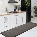 Ver imagem 1 de 1 Tapete Passadeira Cozinha Antiderrapante Mod M9 45x180