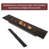 Queimador Forte Lareira Ecológica A Álcool Etanol De Posto 35cm - 1