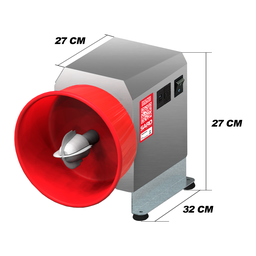 Ralador Raspador de Coco Elétrico Bivolt Saro Inox - 4