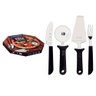 Kit Pizza Tramontina 14 Peças Inox Preto - 1