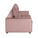 Ver mais imagens de Sofá Baú Retrátil e Reclinável 3 Lugares 190cm Veludo Nobre La Plata Yescasa