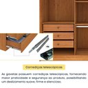 Ver imagem 4 de Roupeiro Fortuna 6 Portas Tcil:cinamomo