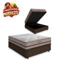 Ver imagem 2 de Cama Box Baú com Colchão de Molas Ensacadas D' Angelis Classic Casal 138cm