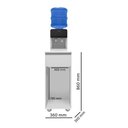 Ver imagem 6 de Armário Multiuso Alaska para Bebedouro com Corrediças Metálicas e Cestos PVC - J&a:Branco