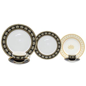 Aparelho De Jantar Porcelana L'Hermitage - Atlantis 42 Peças