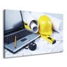 Quadro Construção Engenharia Civil Decoração para Escritório - 1