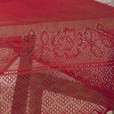 Ver imagem 3 de Toalha Mesa Quadrada Renda Interlar Color Vermelho 4 Lugares