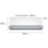 Ar-condicionado Electrolux Split 12.000 Btus Quente-frio (ui12r/ue12r) 220v 3112irba206/3112erba206 - 2