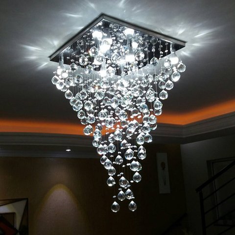 Luminária de Teto,iluminação,elegancia,desing,base 40x40cm