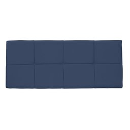 Painel Cabeceira Casal 1,40cm Azul Marinho - 2