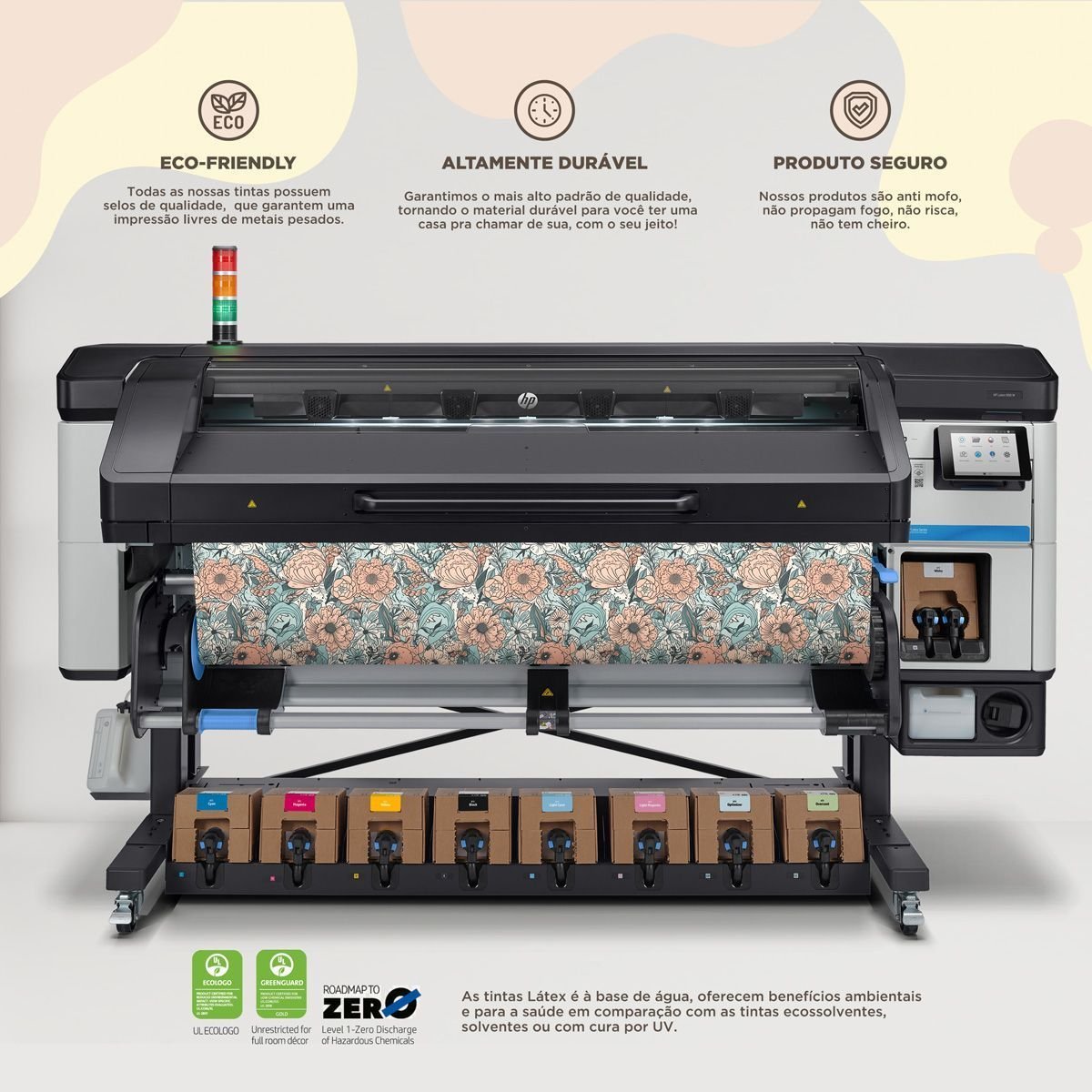 Papel de Parede Adesivo Groovy Floral 5 - 3