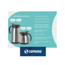 Ver imagem 6 de Bule Inox Elegance Garrafa Térmica para Chá Café Água 500ml