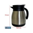 Ver mais imagens de Bule Inox Elegance Garrafa Térmica para Chá Café Água 500ml