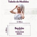 Ver imagem 3 de Kit 4 Toalhas de Banho 430g/m² Grande Super Grossa 80x150cm Itália Soft Azul
