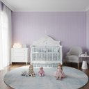 Ver imagem 2 de Papel de Parede Bobinex Coleção Figuras 8071 (listrado Lilás)