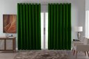 Ver imagem 2 de Cortina Jacquard Luxo em Tecido Semi Blackout Sala 6,00x2,80:verde Musgo