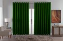 Ver imagem 1 de Cortina Jacquard Luxo em Tecido Semi Blackout Sala 6,00x2,80:verde Musgo