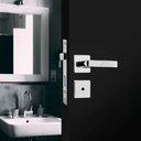 Ver imagem 3 de Conjunto de Fechadura Banheiro 1700 Class Cromado - 90221 - Silvana