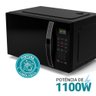 Micro-ondas Philco 28 Litros Limpa Fácil 1100w Preto Pmo30p 110v - 10
