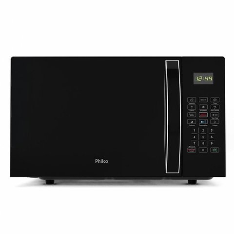 Micro-ondas Philco 28 Litros Limpa Fácil 1100w Preto Pmo30p 110v