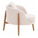 Ver imagem 6 de Poltrona Lume Bouclé Off White - Sallar Home