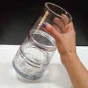 Ver imagem 6 de Vaso Decorativo Enfeite Casa Home&Co Vidro 24x13x13cm Transparente
