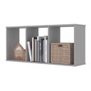 Ver imagem 1 de Kit de 3 Nichos Aras Cinza